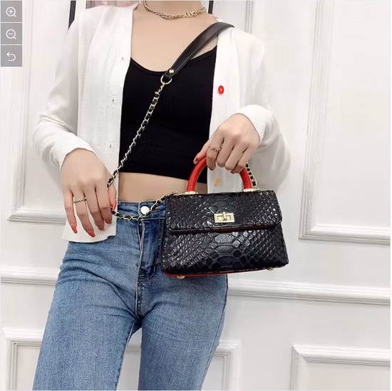 여성 여성 여성 복제 AAA PU/정품 가죽 메시지 가방 클러치 핸드백